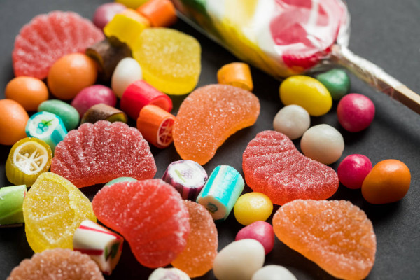 Colorful Jelly Sweets banned in America