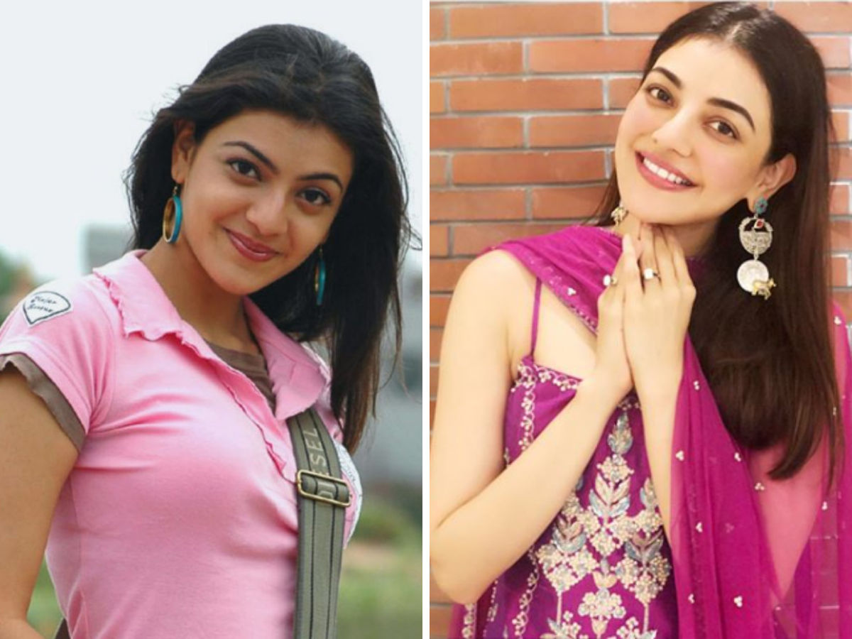 Kajal Aggarwal transformation after cosmetic surgery