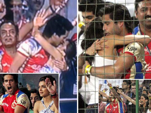 Kiss Of Deepika Padukone And Siddharth Mallya