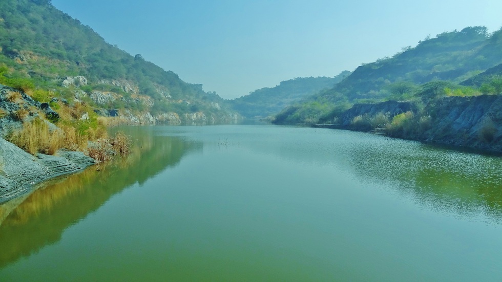 Lake at Mallah in Morni Hills