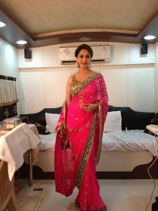 straight standing traditional saree poses to look charming