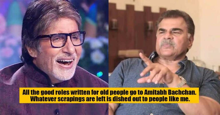 Sharat Saxena Alleges Amitabh Bachchan Gets All ‘Good Roles Written For Old People’
