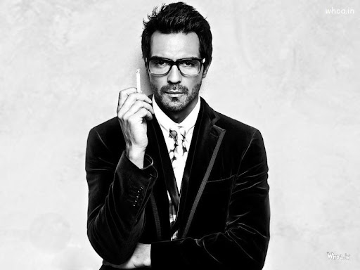 arjun rampal in balck