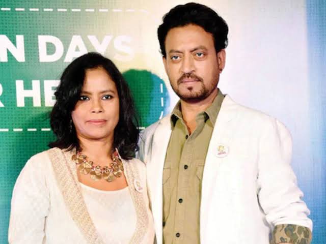 IRFAN KHAN and SUTAPA SIKDAR were happily married