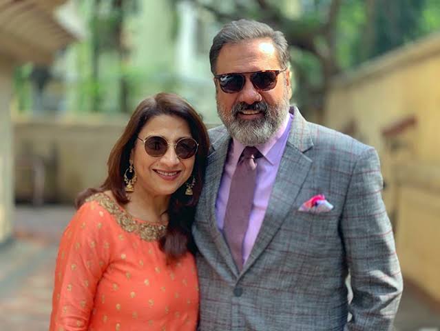 BOMAN IRANI with his wife ZENOBIA IRANI