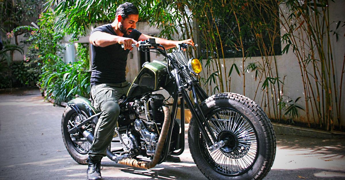 john abraham with bikes