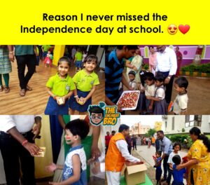 Meme about school life Independence day