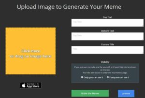 Make-a -Meme easy meme making app
