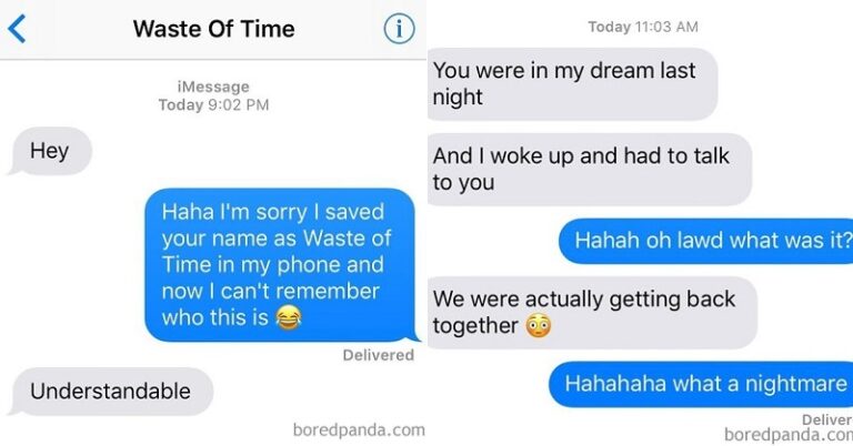 savage reply to i miss you text from a guy