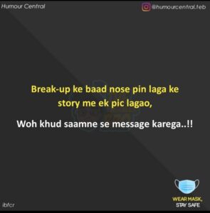 Funny hindi meme on love and betrayal