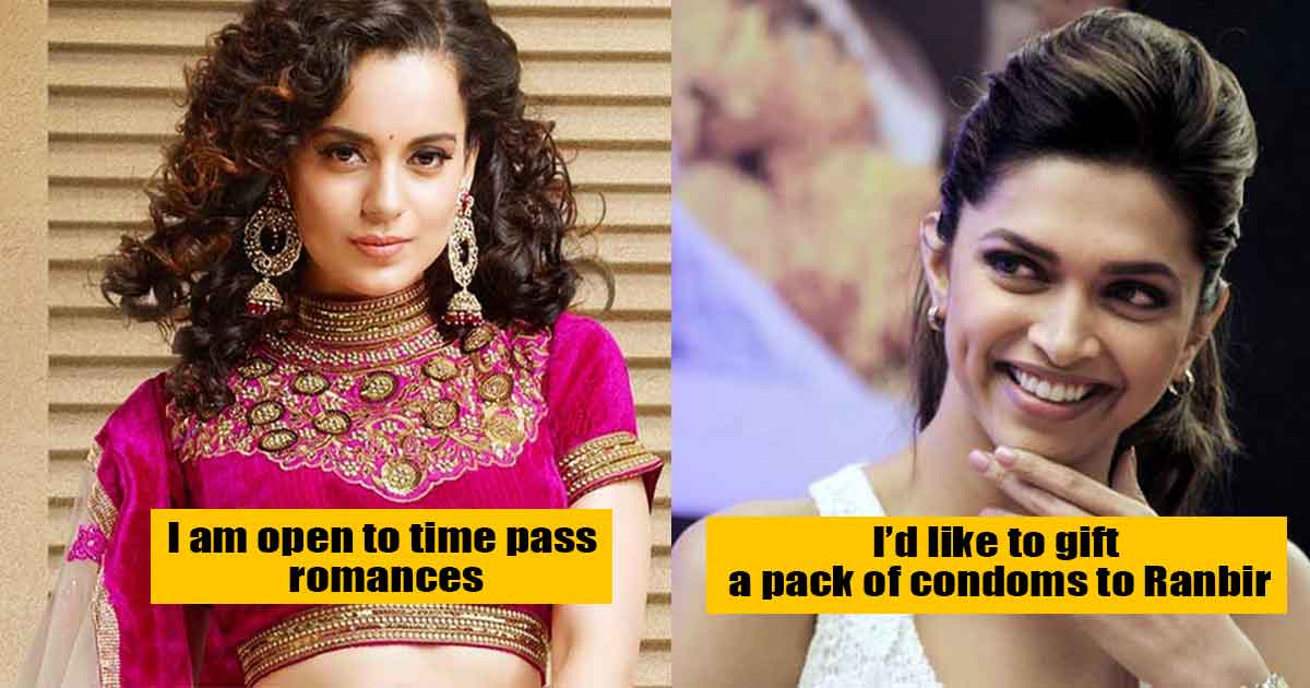 12 Bold & Rough Statements By Bollywood Celebrities
