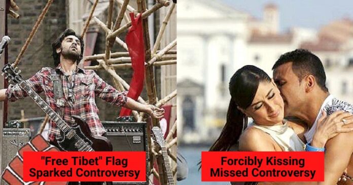 controversial scenes in bollywood