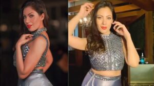 Munmun dutta during her dance performance