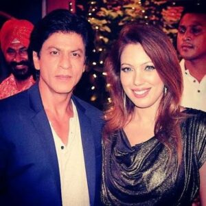 Munmun dutta with Shah ruk khan