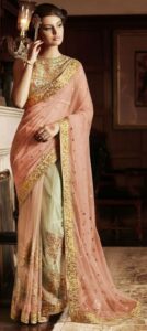 poses in saree for girl