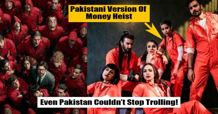 pakistan trolling pakistani version of money heist remake named 50 crores