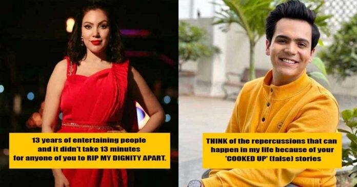 mun mun dutta and Raj Anadkat speak up against the memes on social media