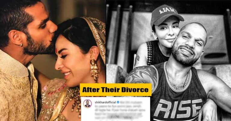 Shikhar Dhawan’s Post On Social Media After Divorcing Ayesha Mukherjee