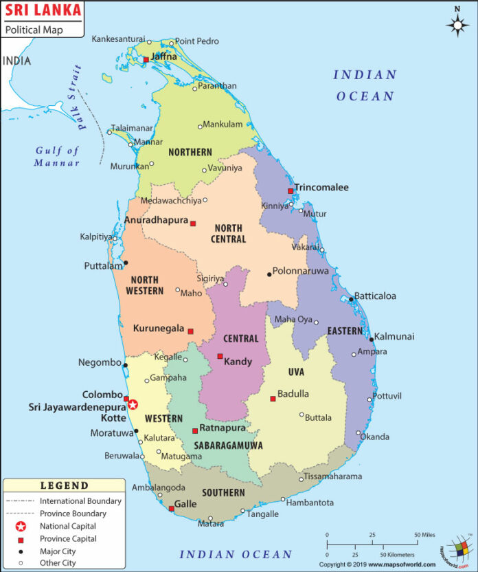 List Of All Neighboring Countries Of India & Their Capital Shown On Map