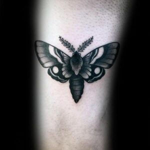 butterfly insects tattoo for men