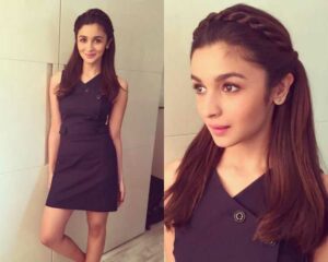 alia shows a simple hairstyle for girls