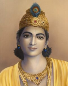 Lord krishna in teen