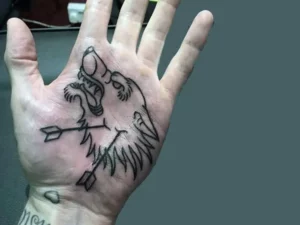 trending palm tattoo ideas for men