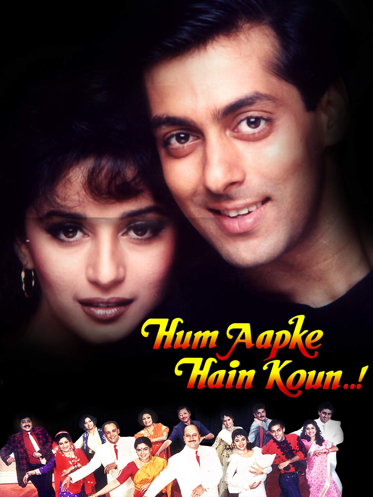 Hum Aapke Hain Koun Poster with madhuri dixit and salman khan