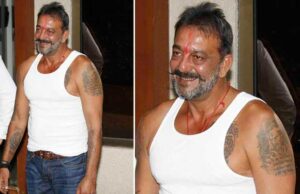 sanjay dutt tattoo all over his body