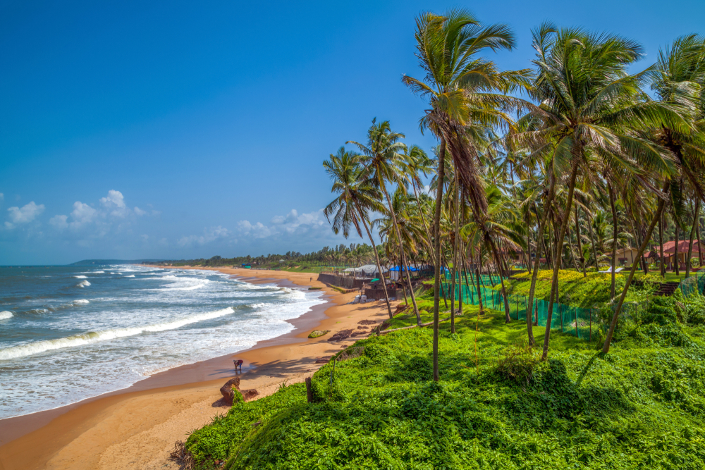 Sinquerim Beach is the best visiting places in north goa
