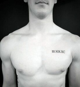 chest tattoos for men