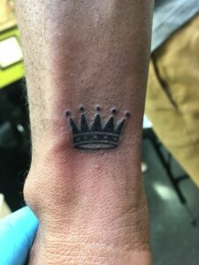 crown tattoos for men