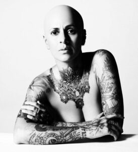 hairstylist sapna bhavnani tattoo over her body