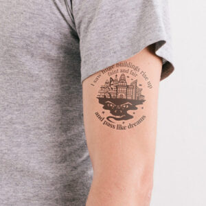 literary tattoos for men to try on