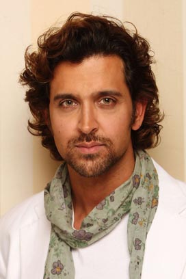 hrithik roshan in wavy long hairstyle