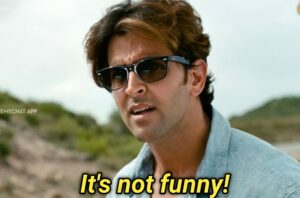 It's not funny is one of the meme templates Indian that went viral