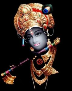 The divine lord krishna
