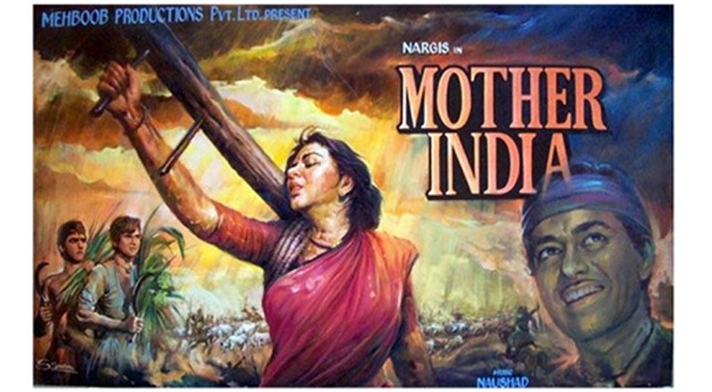 mother India is the old Bollywood movie of Nargis and Sunil dutt