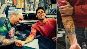 sid's temporary tattoo that made quite a news