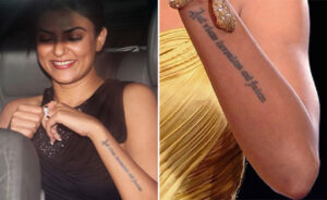 Bollywood celebrities tattoos  their meanings from Priyanka Chopra to  Kangana Ranaut