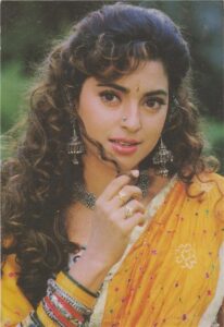 juhi chawla's curly hair