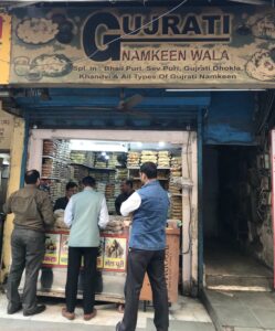 Dabeli At Gujrati Namkeen And Bakers street food of delhi