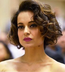 Kangana's curly Bob