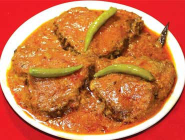 Jumbo Aar Kalia bengali dish