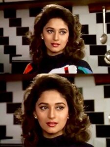 Madhuri's hairstyle in 90s