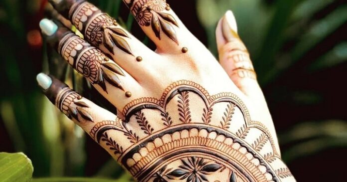 arabic henna mehendi