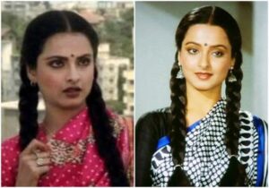 rekha's hairstyle