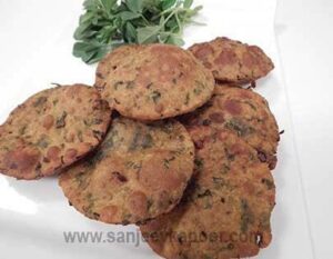 Methi Bajra Poori