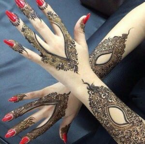 Detailed Henna Design