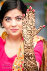 Jaal Arabic Mehndi Design